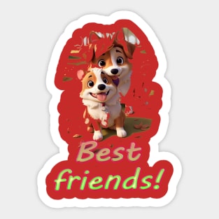 BEST FRIENDS Sticker